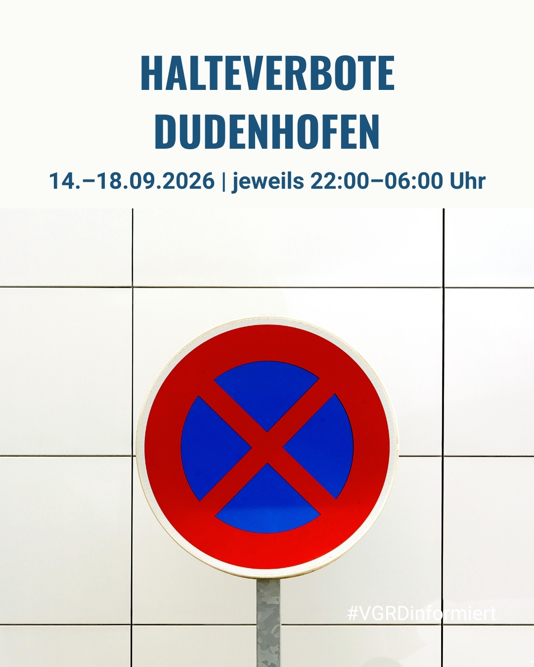 Halteverbot Dudenhofen