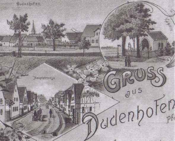 Flurkapelle vor 1895 Flurkapelle vor 1895